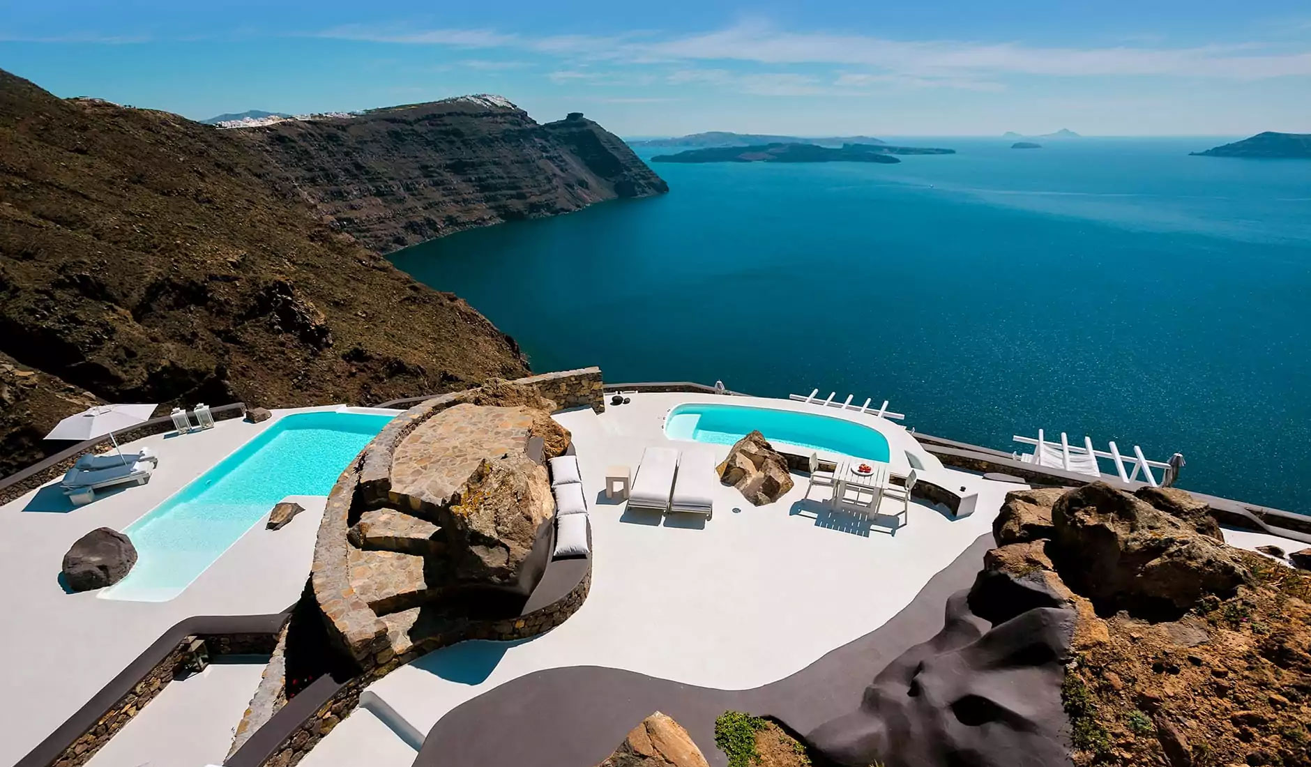 Aenaon Villas • The Best Luxury and Boutique Hotels in Santorini, Greece