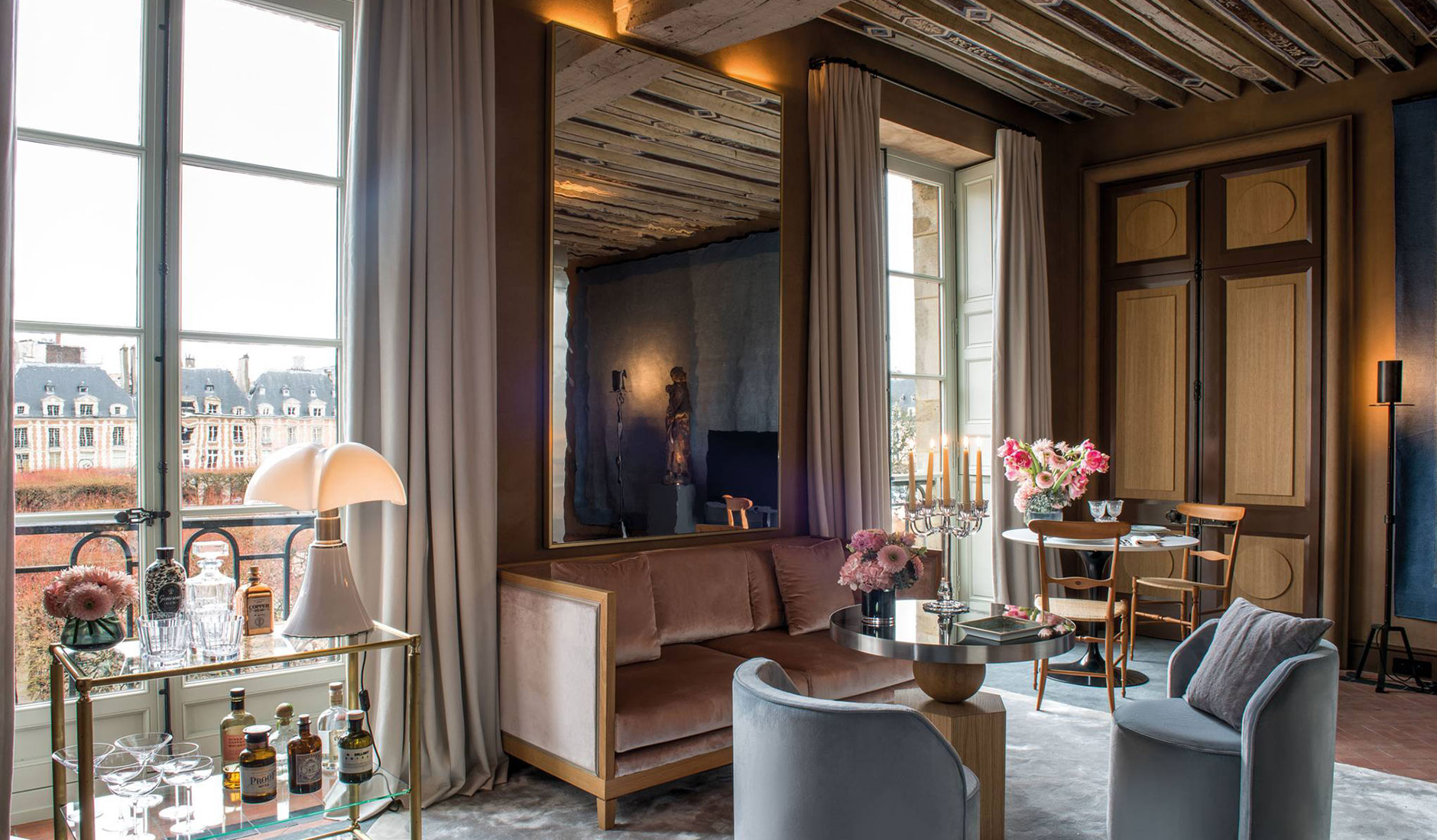 Cour des Vosges • The Best Luxury Hotels in Paris, France