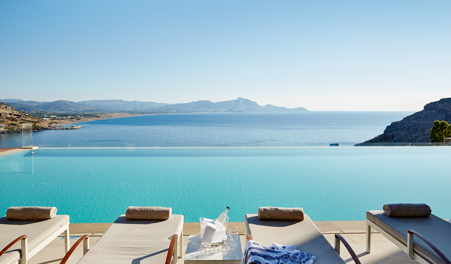 Lindos Blu Luxury Hotel & Suites • The Best Luxury and Boutique Hotels in Rhodes