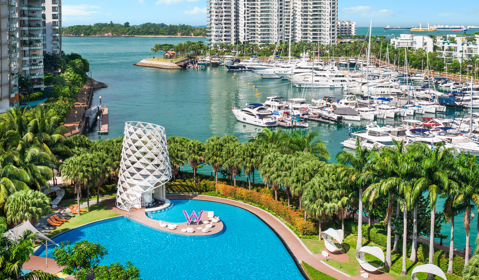 W Singapore – Sentosa Cove • The Best Boutique and Luxury Hotels in Singapore