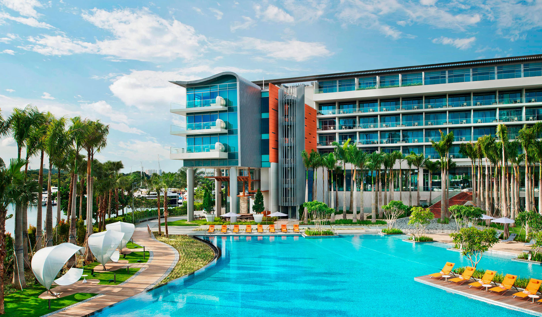 W Singapore – Sentosa Cove • The Best Boutique and Luxury Hotels in Singapore