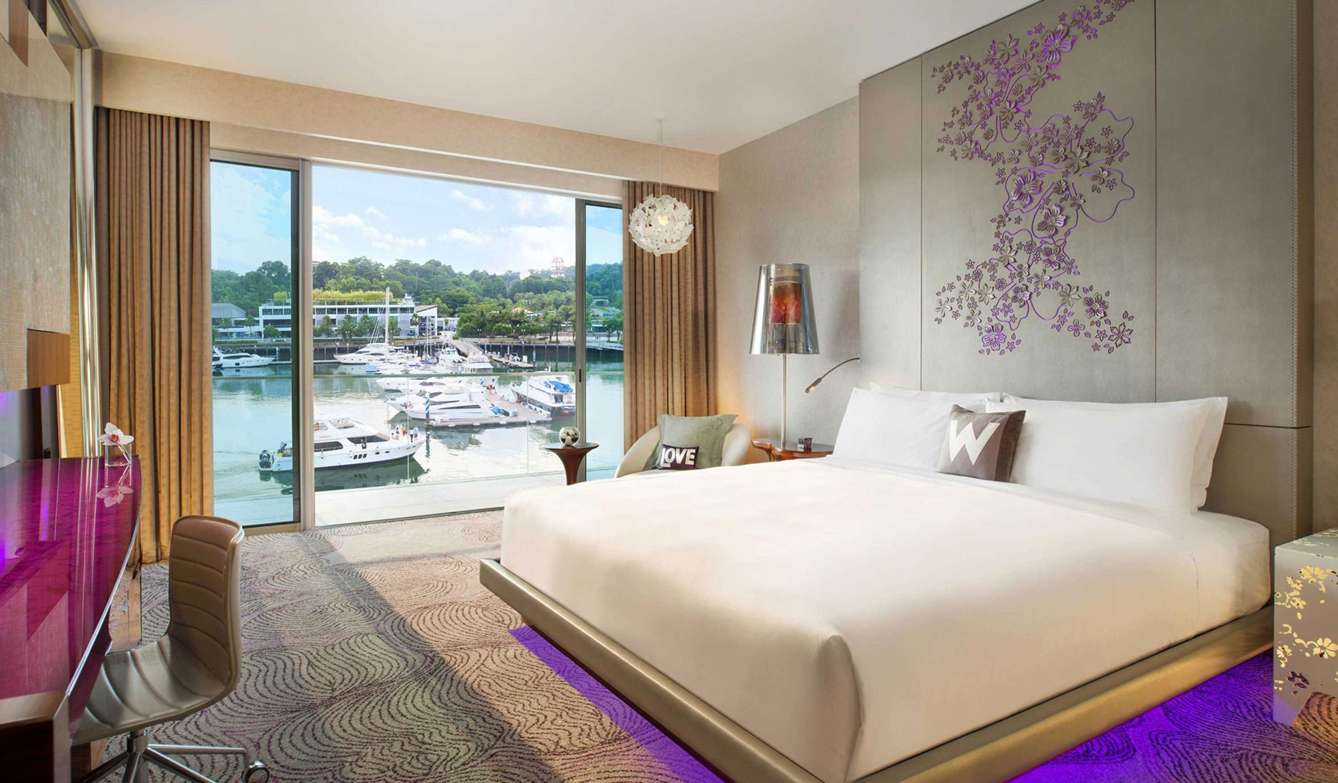 W Singapore – Sentosa Cove • The Best Boutique and Luxury Hotels in Singapore
