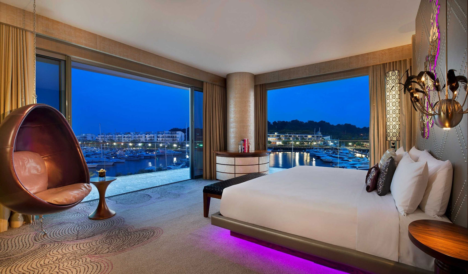 W Singapore – Sentosa Cove • The Best Boutique and Luxury Hotels in Singapore
