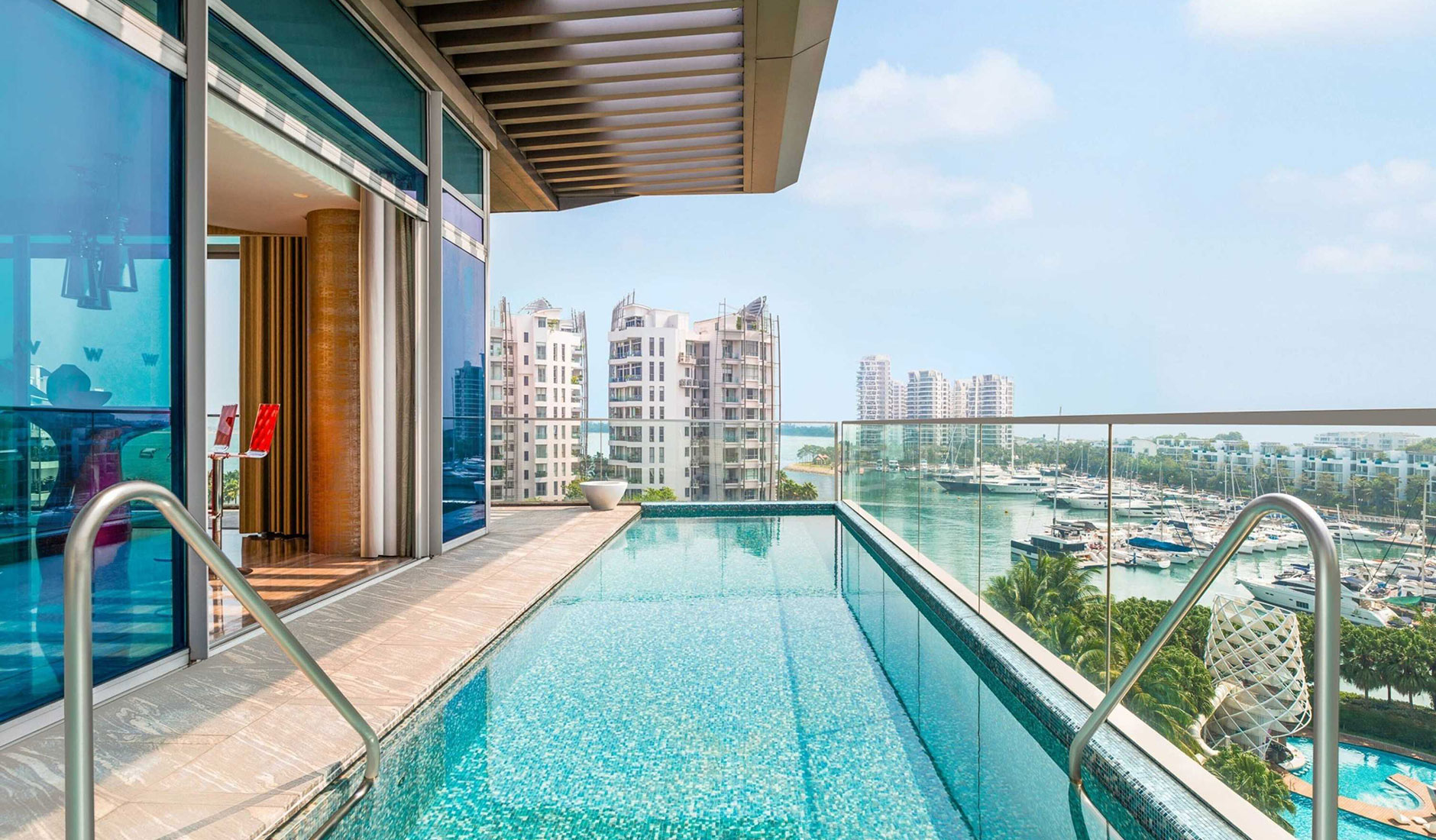 W Singapore – Sentosa Cove • The Best Boutique and Luxury Hotels in Singapore