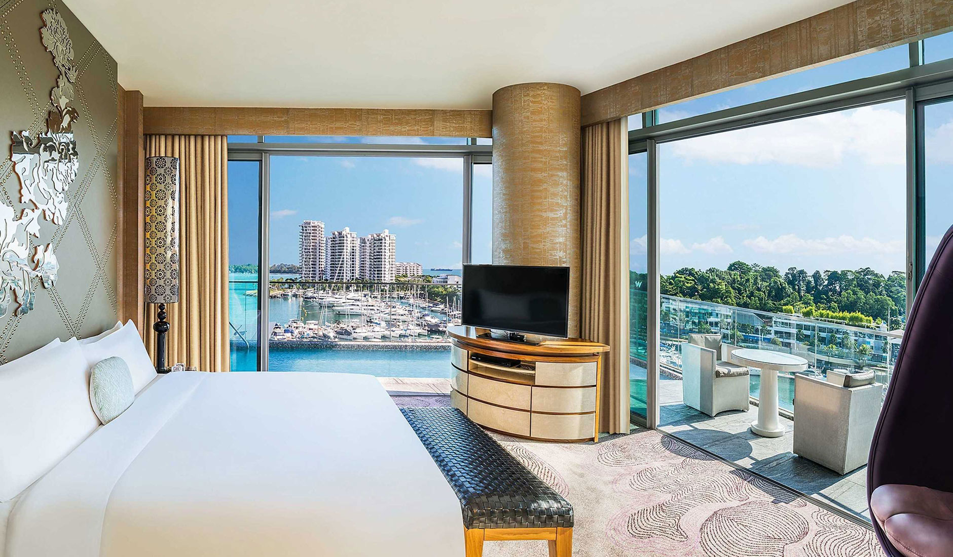 W Singapore – Sentosa Cove • The Best Boutique and Luxury Hotels in Singapore