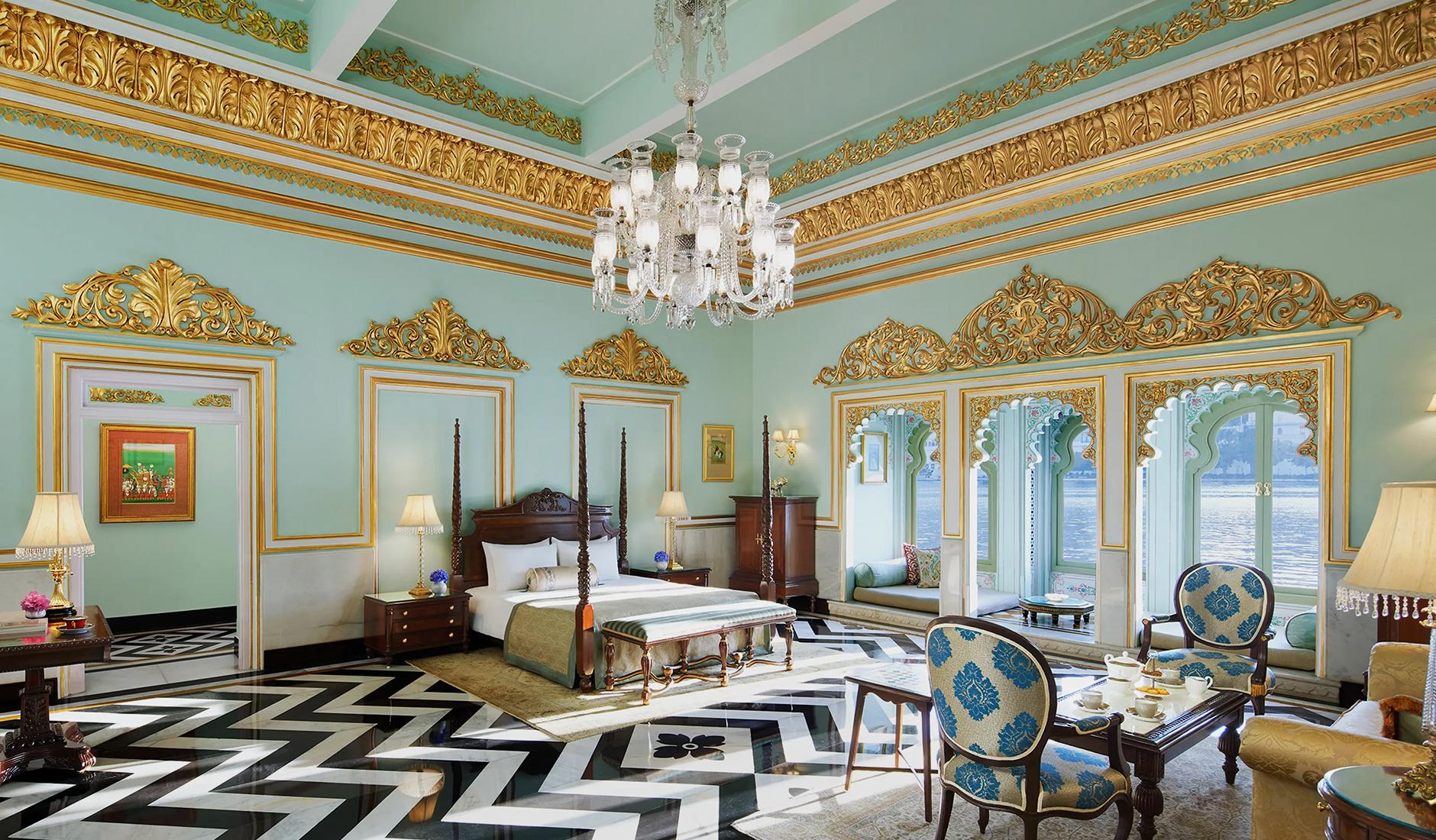 Taj Lake Palace Udaipur • The Best Luxury Hotels in Udaipur, India • TravelPlusStyle.com