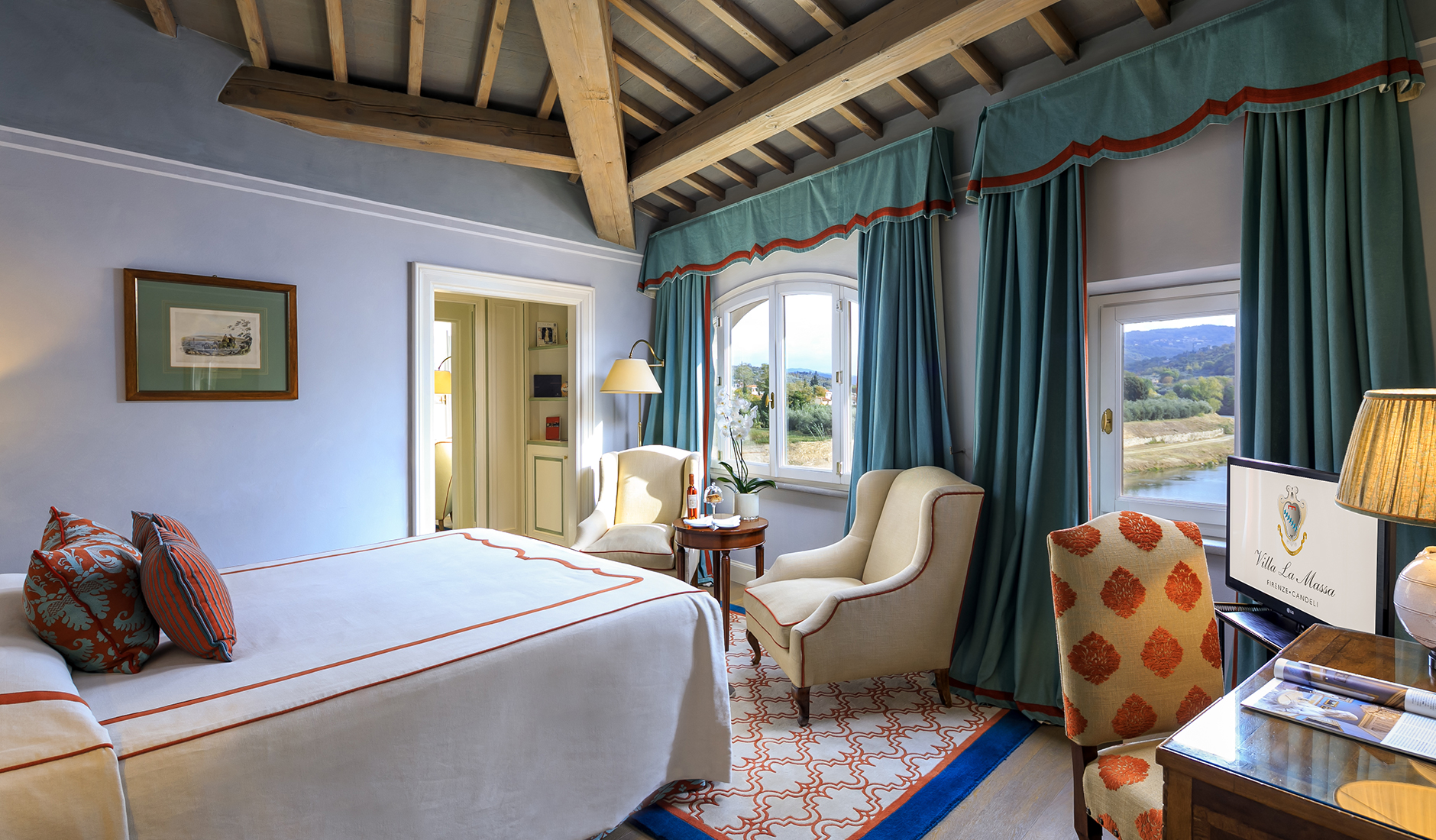 Villa La Massa • The Best Boutique and Luxury Hotels in Florence, Italy • TravelPlusStyle.com