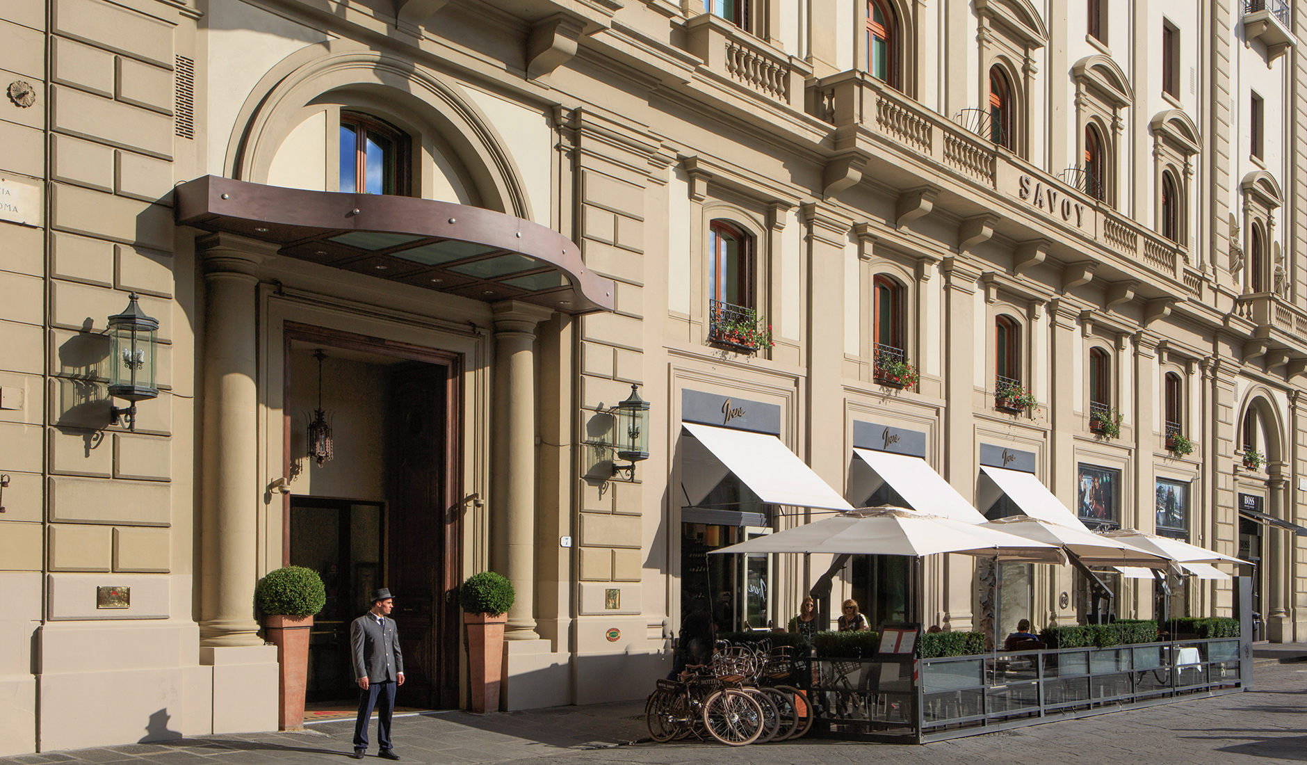 Hotel Savoy • The Best Boutique and Luxury Hotels in Florence, Italy • TravelPlusStyle.com