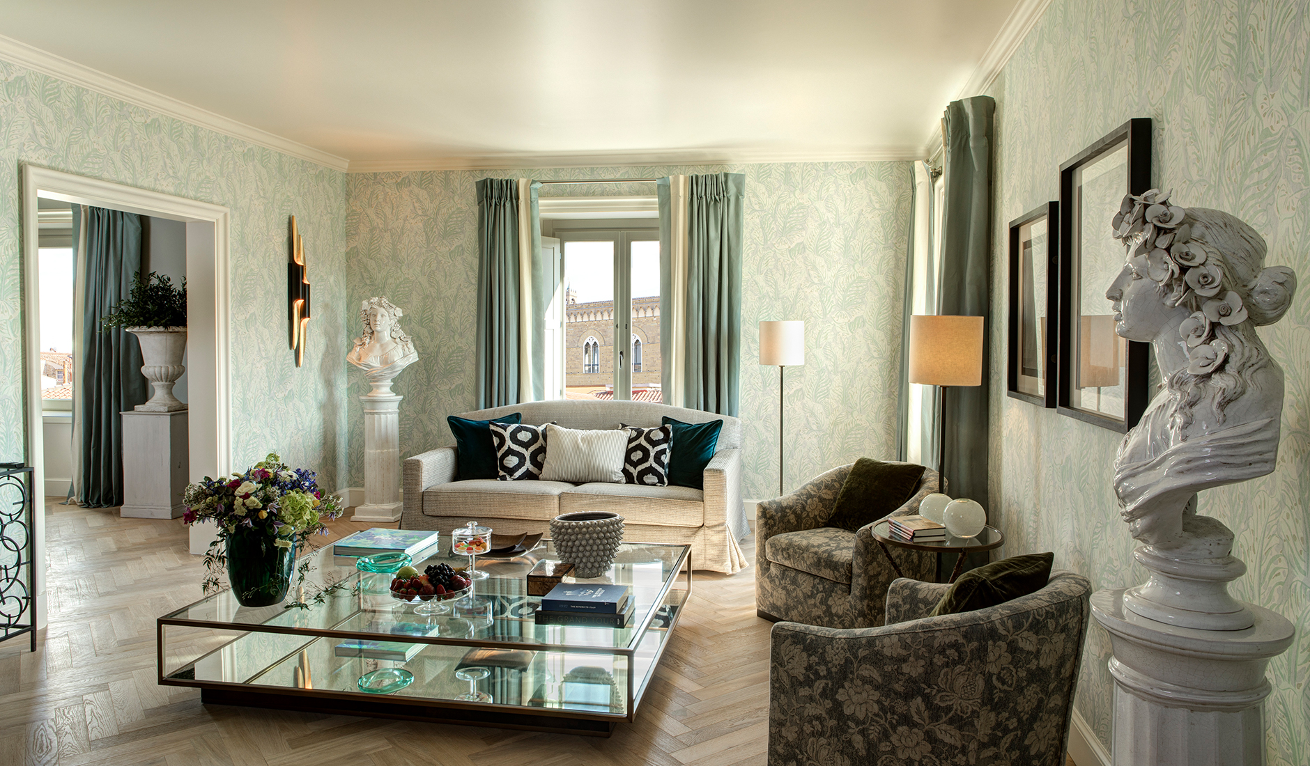 Hotel Savoy • The Best Boutique and Luxury Hotels in Florence, Italy • TravelPlusStyle.com
