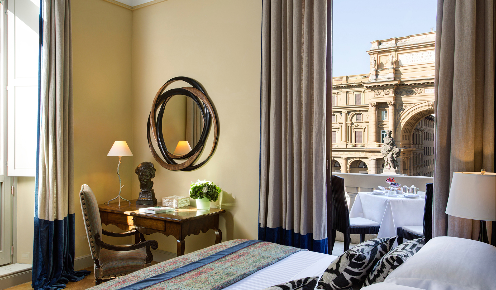 Hotel Savoy • The Best Boutique and Luxury Hotels in Florence, Italy • TravelPlusStyle.com