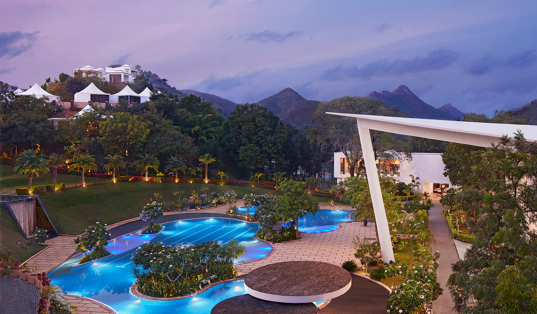 Taj Aravali Resort & Spa, Udaipur • The Best Luxury Hotels in Udaipur, India • TravelPlusStyle.com