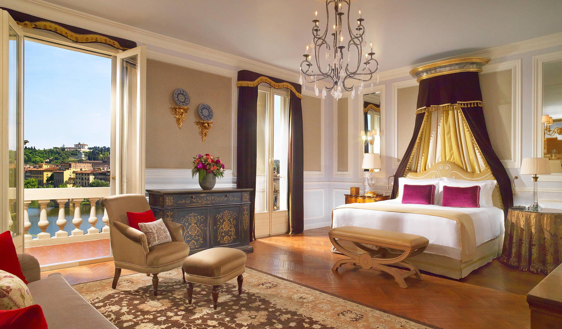 The St. Regis Florence • The Best Boutique and Luxury Hotels in Florence, Italy