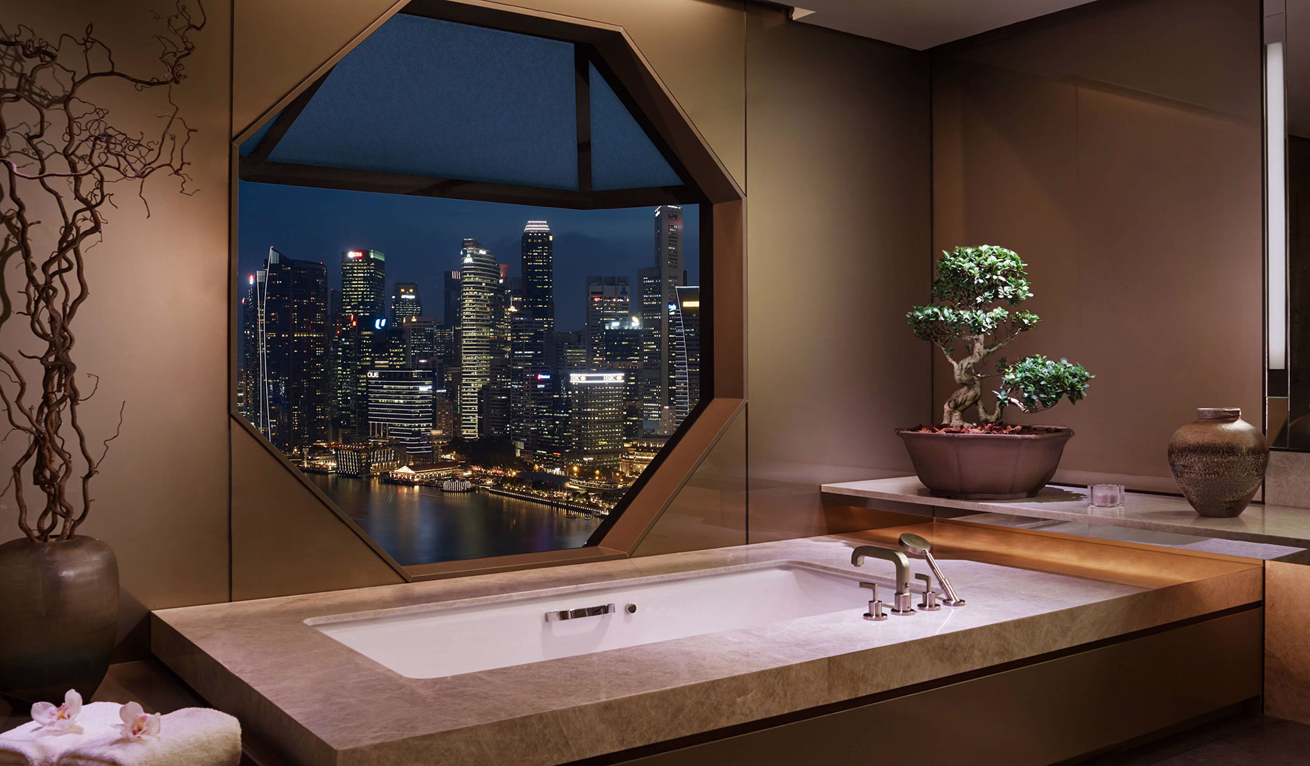 Ritz-Carlton, Millenia Singapore • The Best Boutique and Luxury Hotels in Singapore