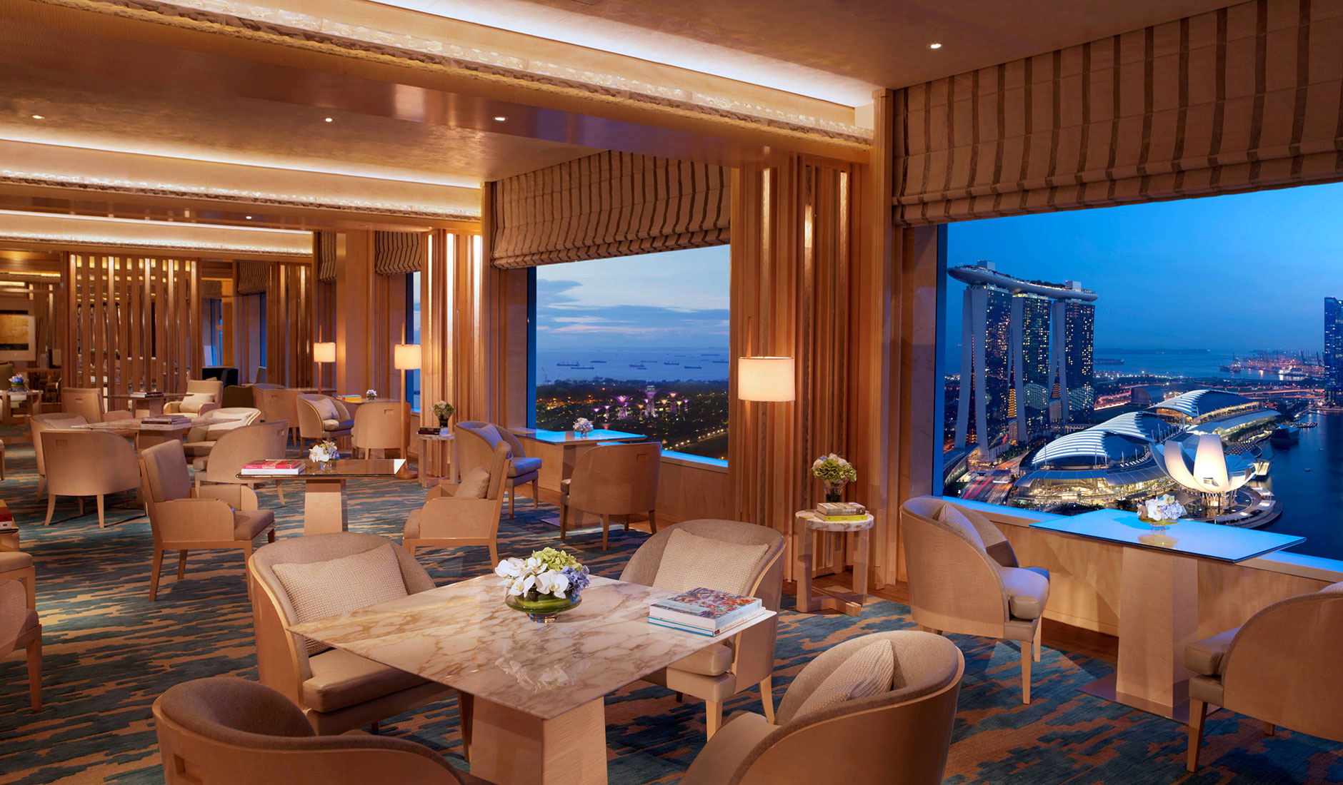 Ritz-Carlton, Millenia Singapore • The Best Boutique and Luxury Hotels in Singapore