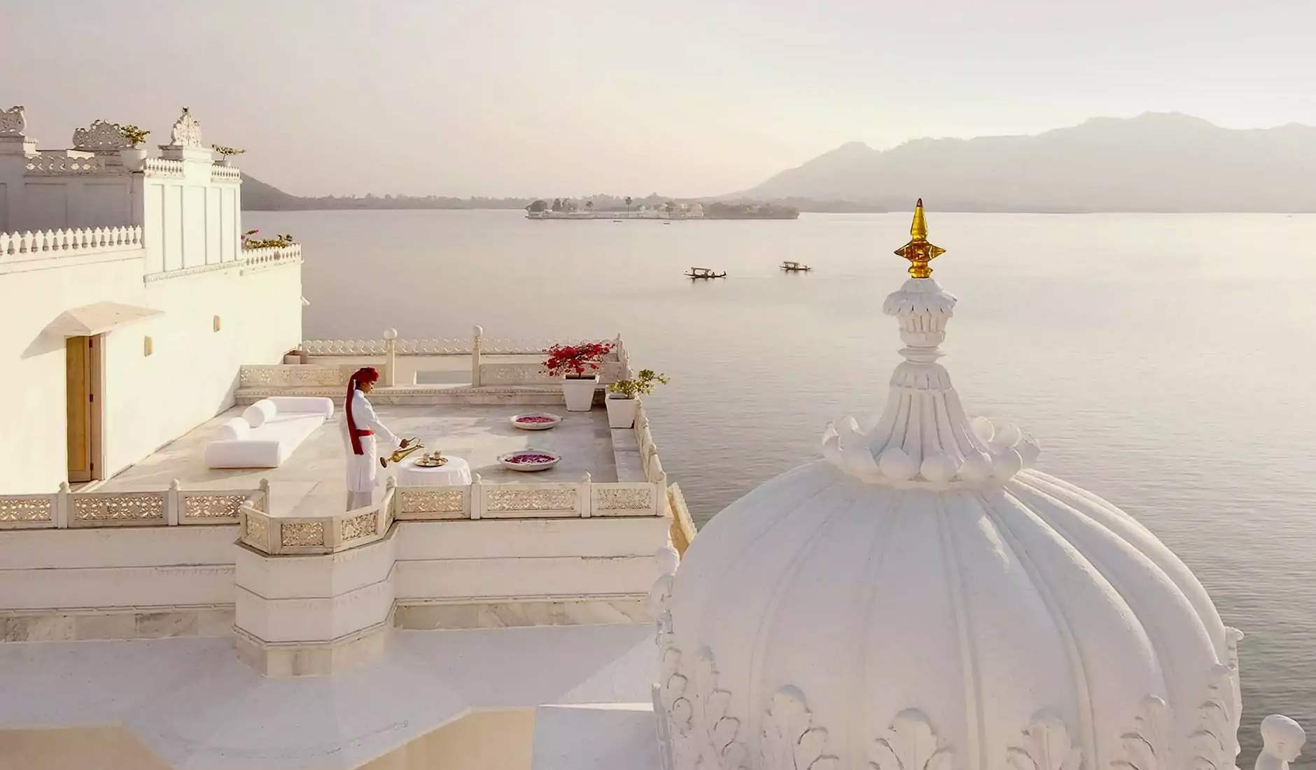 Taj Lake Palace Udaipur • The Best Luxury Hotels in Udaipur, India • TravelPlusStyle.com