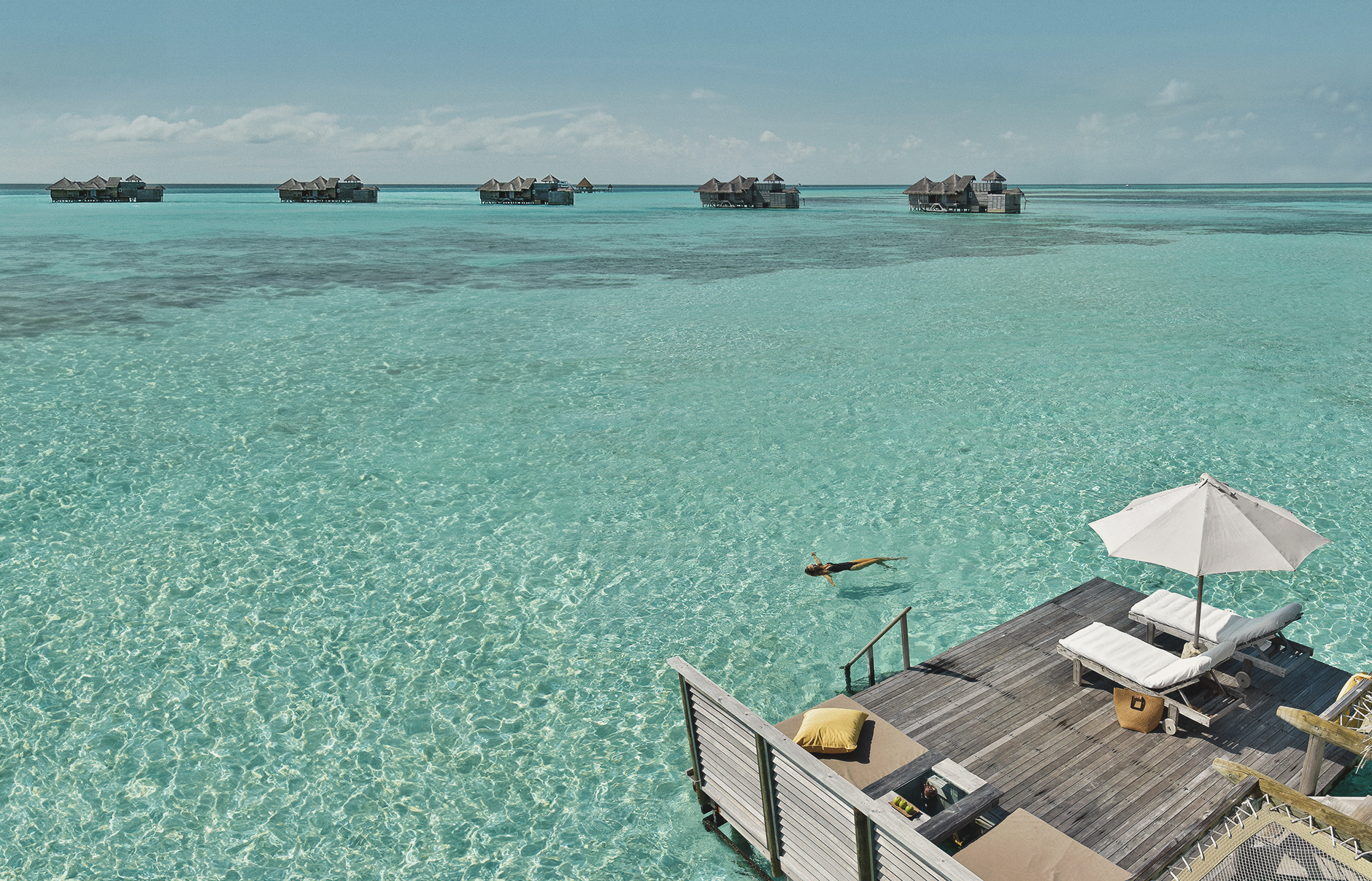 Staying at Gili Lankanfushi Maldives