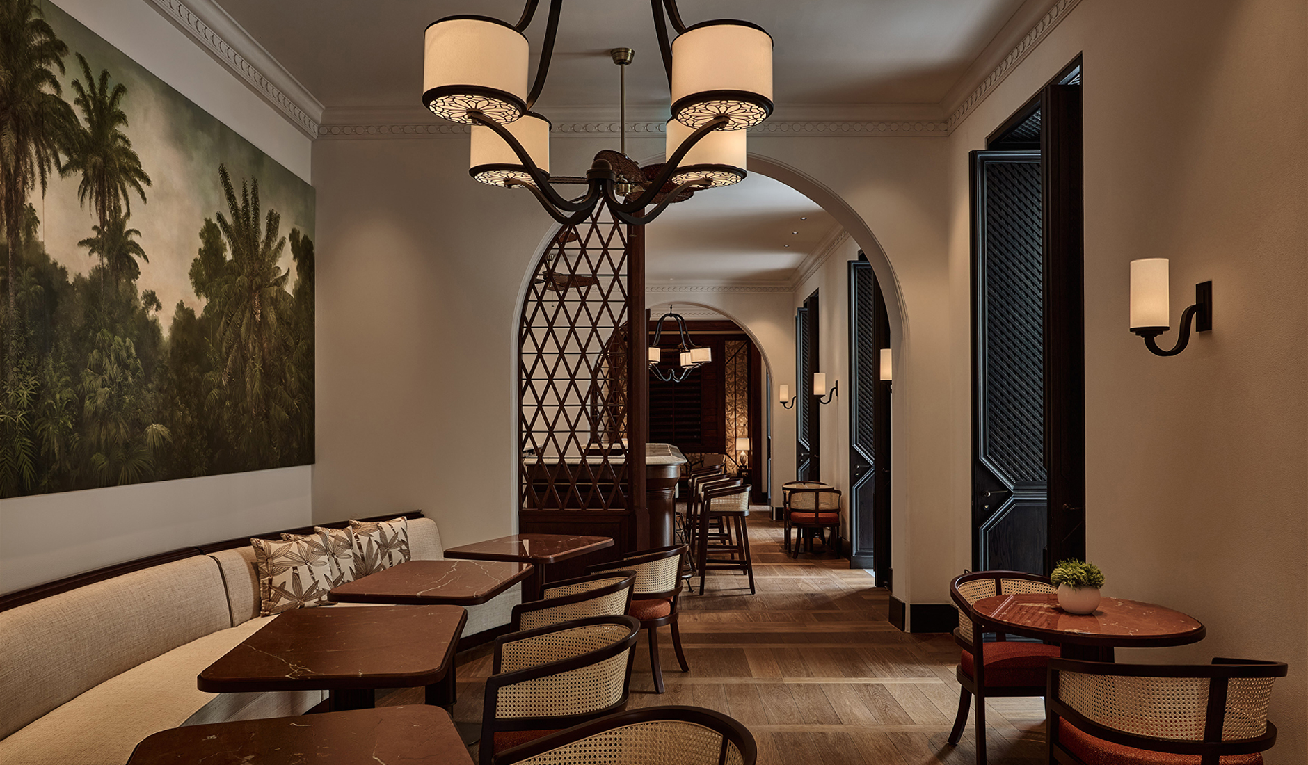 Bar Lelarge at Four Seasons Hotel and Residences Cartagena, an intimate cocktail bar in the former Club Cartagena