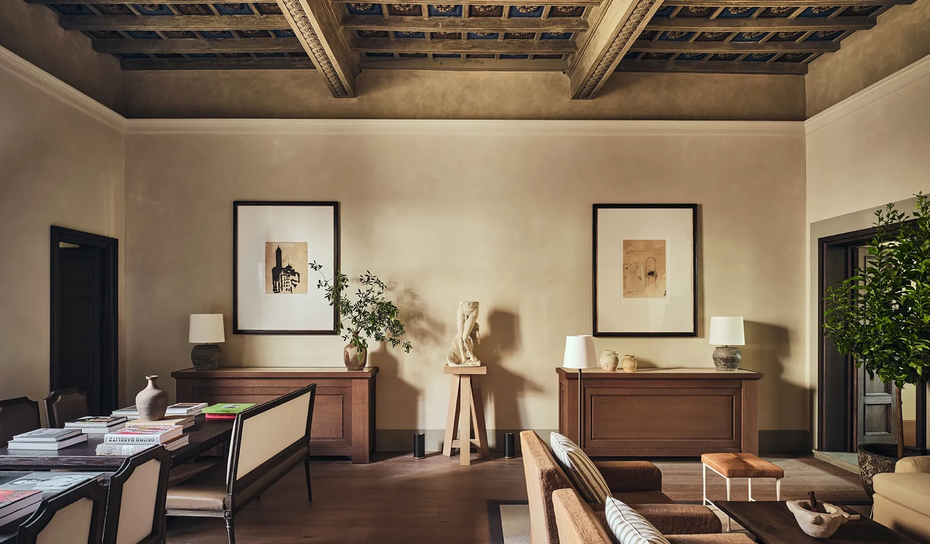 Historic 15th-century palazzo housing La Réserve Firenze on Via Santo Spirito