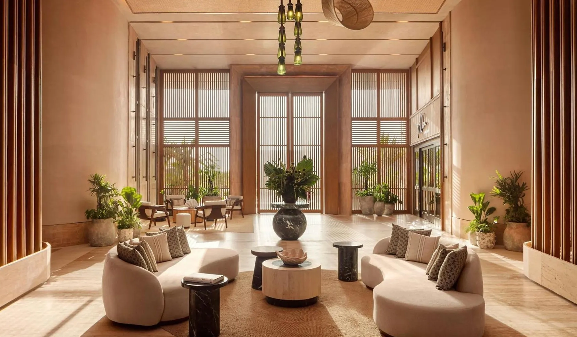 Lounge area at The St. Regis Costa Mujeres Resort