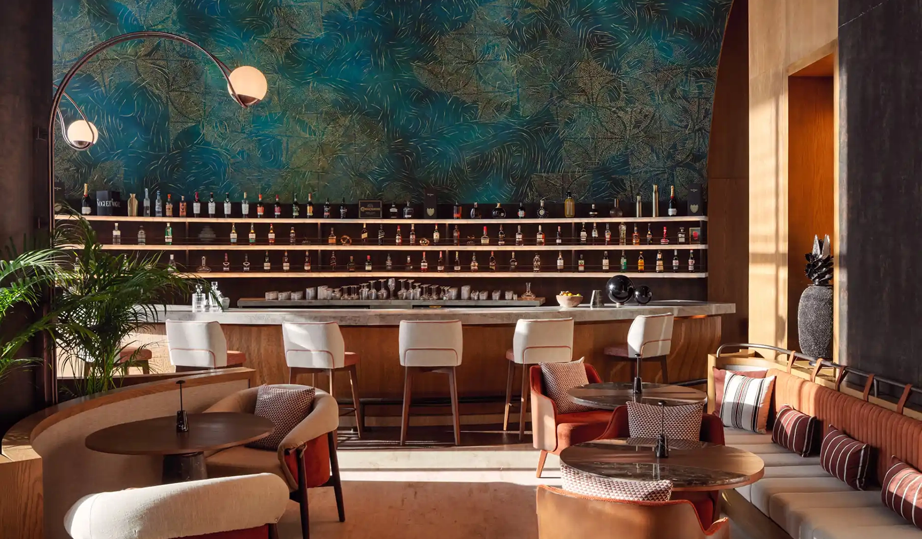 The St. Regis Bar at the Costa Mujeres resort