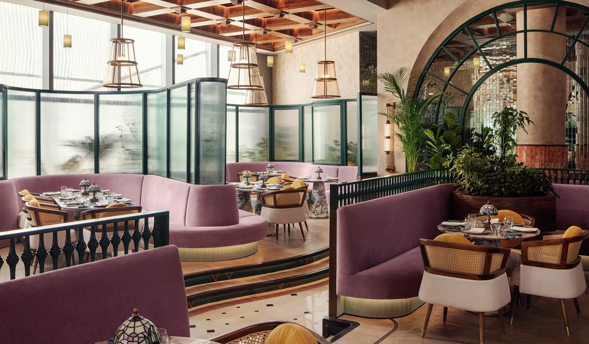 Sira restaurant at W Riyadh – KAFD, serving Latin American-inspired cuisine prepared over an open fire